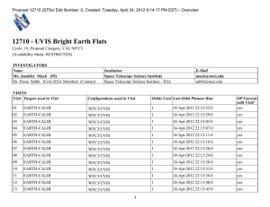 12710 - UVIS Bright Earth Flats