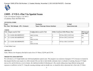 13095 - UVIS L-Flat Via Spatial Scans