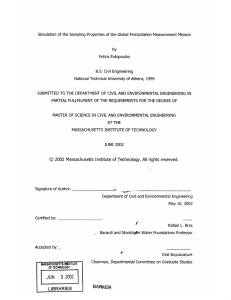 Simulation  of the  Sampling  Properties  of... Fotios  Fotopoulos by