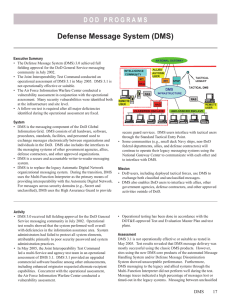 Defense Message System (DMS)