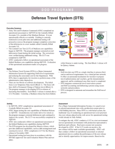 Defense Travel System (DTS)