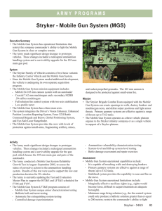 Stryker - Mobile Gun System (MGS)
