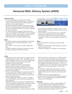 Advanced SEAL Delivery System (ASDS)