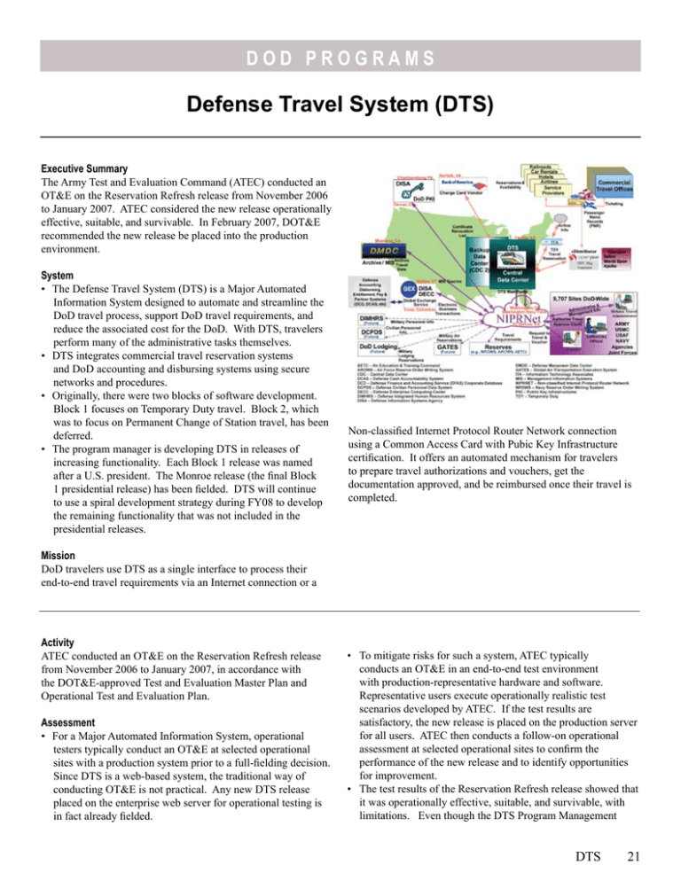 dod defense travel brief