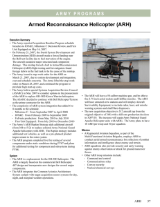 Armed Reconnaissance Helicopter (ARH)
