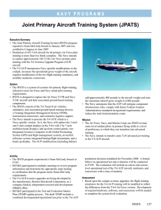 Joint Primary Aircraft Training System (JPATS)