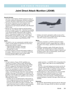 Joint Direct Attack Munition (JDAM)