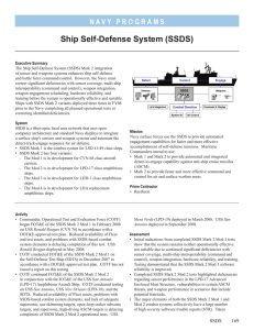 Ship Self-Defense System (SSDS)