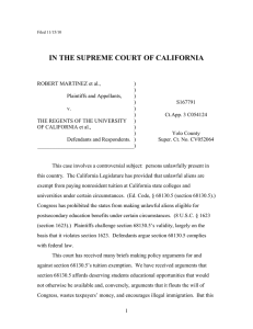 IN THE SUPREME COURT OF CALIFORNIA