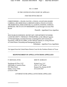 NO. 13-10049  IN THE UNITED STATES COURT OF APPEALS