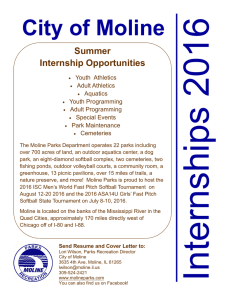 City of Moline Summer Internship Opportunities