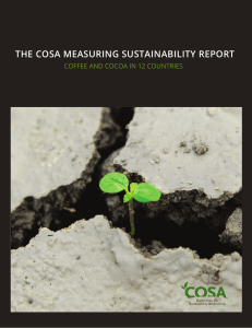 THE COSA MEASURING SUSTAINABILITY REPORT COFFEE AND COCOA IN 12 COUNTRIES 1
