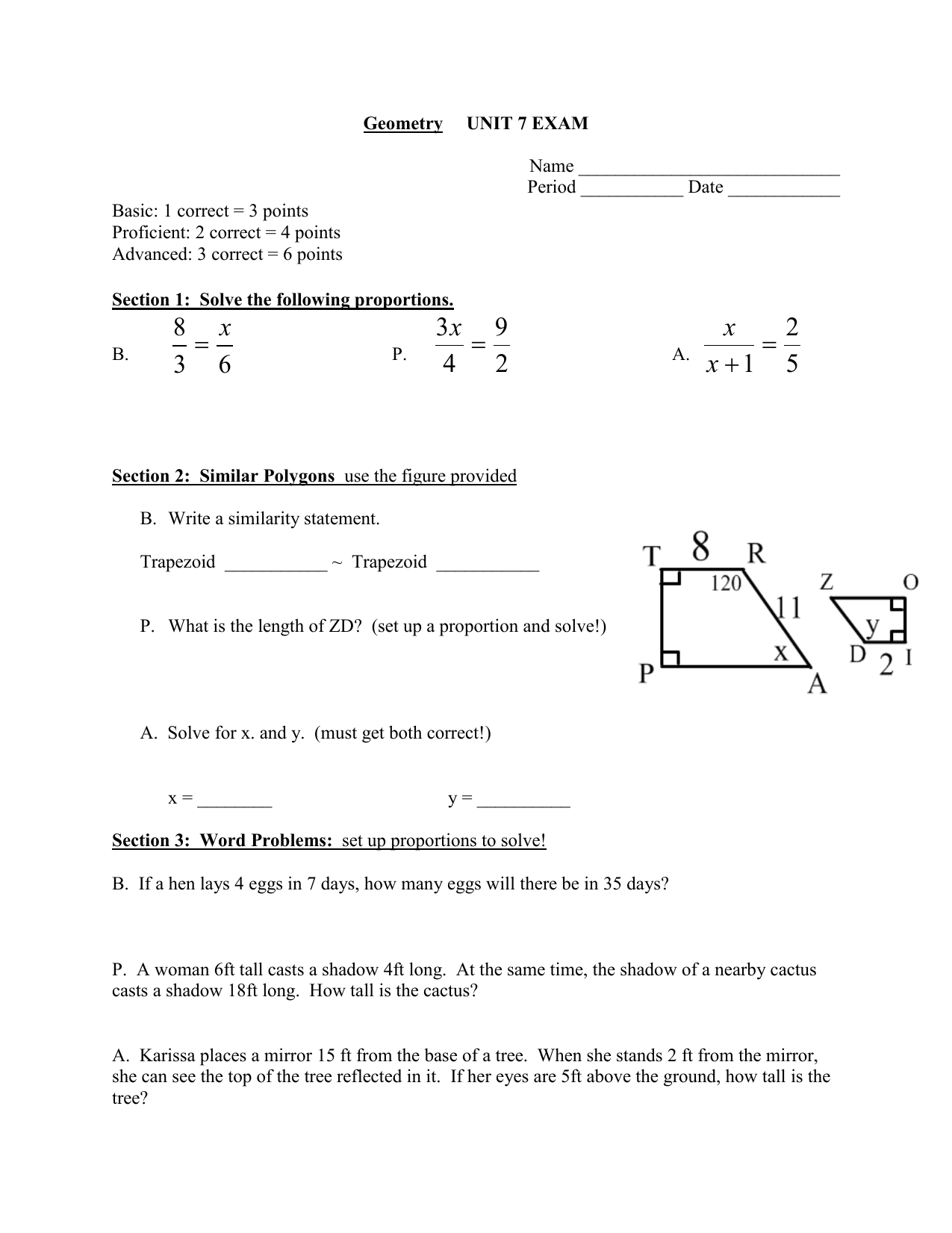 25+ Chapter 7 Geometry Test Answers