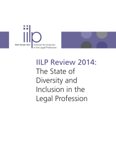 IILP Review 2014: The State of Diversity and Inclusion in the