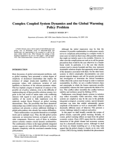 System Complex Coupled Warming Dynamics