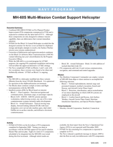 MH-60S Multi-Mission Combat Support Helicopter
