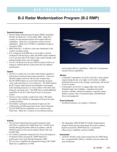 B-2 Radar Modernization Program (B-2 RMP)