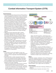 Combat Information Transport System (CITS)