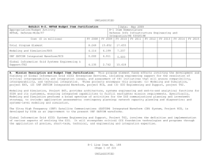 UNCLASSIFIED  Date:  May 2009 Appropriation/Budget Activity