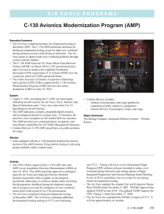 C-130 Avionics Modernization Program (AMP)