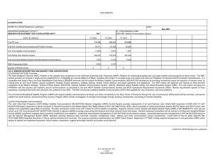 UNCLASSIFIED EXHIBIT R-2, RDT&amp;E Budget Item Justification DATE: APPROPRIATION/BUDGET ACTIVITY