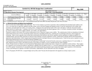 Exhibit R-2, RDT&amp;E Budget Item Justification May 2009 UNCLASSIFIED