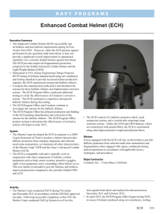 Enhanced Combat Helmet (ECH)