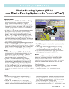 Mission Planning Systems (MPS) /