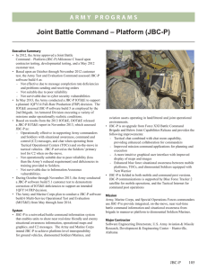 Joint Battle Command – Platform (JBC-P)