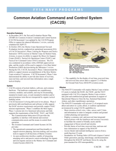 Common Aviation Command and Control System