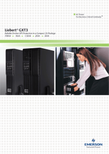 Liebert GXT3