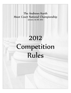 2012 Competition Rules