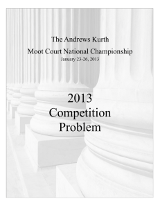 2013 Competition Problem