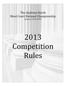 2013 Competition Rules