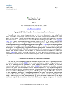 San Diego Law Review February-March, 2006 Articles