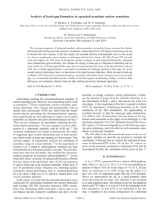 Analysis of band-gap formation in squashed armchair carbon nanotubes