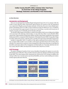 Focus Group Summary Collier County Sheriﬀ’s Oﬃce Criminal Alien Task Force