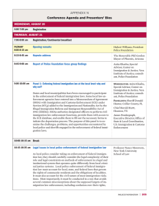 Focus Group Summary Conference Agenda and Presenters’ Bios APPENDIX A APPENDIX N