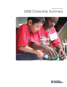 2008 Citizenship summary national instruments