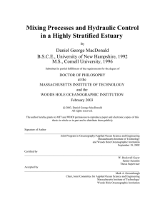 Mixing Processes and Hydraulic Control in a Highly Stratified Estuary