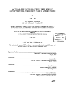 OPTIMAL  THRUSTER  SELECTION WITH ROBUST By