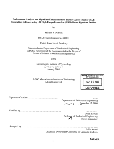 Performance Analysis  and Algorithm Enhancement of Feature-Aided-Tracker  (FAT)