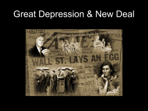 Great Depression &amp; New Deal