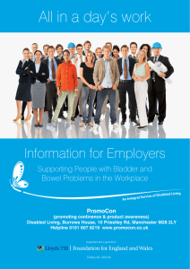 All in a day’s work Information for Employers
