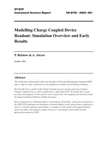 Modelling Charge Coupled Device Readout: Simulation Overview and Early Results