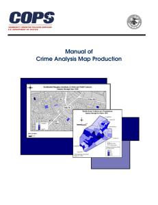 Manual of Crime Analysis Map Production