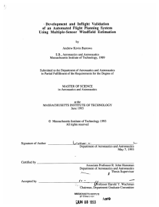 * Development  and  Inflight  Validation