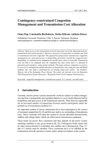 Contingency-constrained Congestion Management and Transmission Cost Allocation