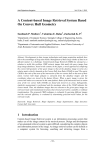 A Content-based Image Retrieval System Based On Convex Hull Geometry