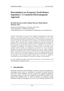 Determining Low-Frequency Earth Return Impedance: A Consistent Electromagnetic Approach